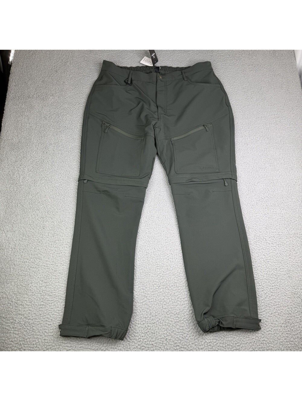 Baerskin Tactical Convertible Pants Shorts XL Army Green Zip Off Legs NWT